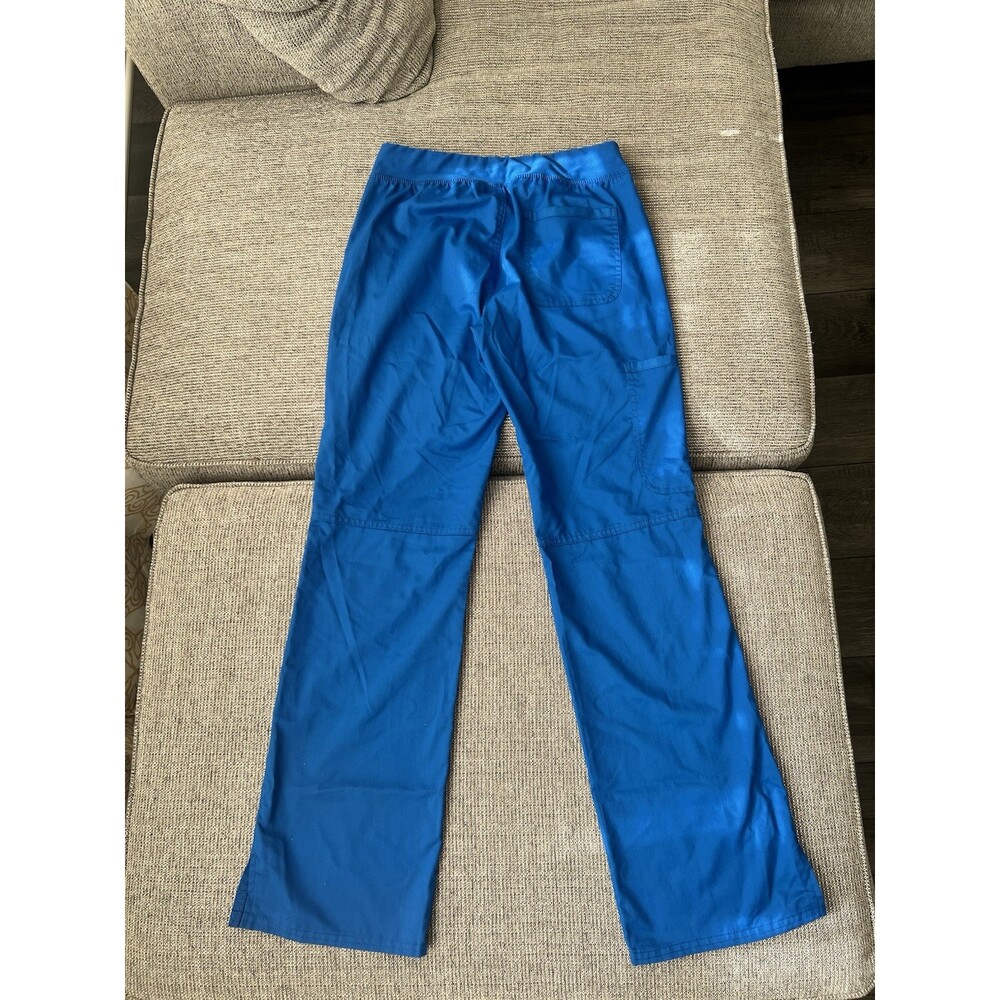 Cherokee Revolution Modern Classic Scrub Pants Straight Leg Stretch WW110 Roy XS - Picture 6 of 7
